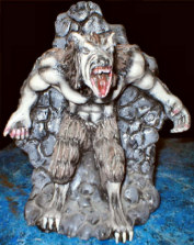Werewolf sculpt front