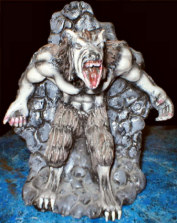 Werewolf sculpt front